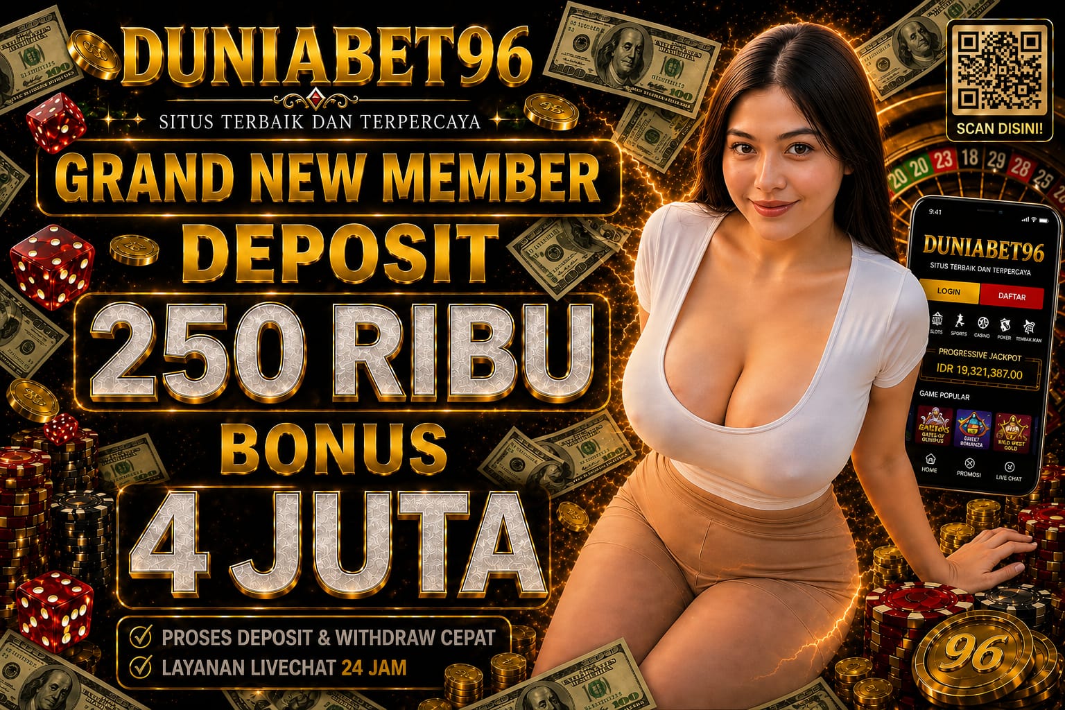 Duniabet1221: Link Agen Slot Gacor Resmi Terbaru Bonus New Member 100% promo
